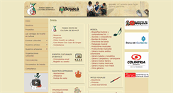 Desktop Screenshot of fondocultura.org
