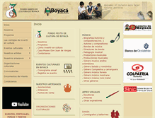 Tablet Screenshot of fondocultura.org